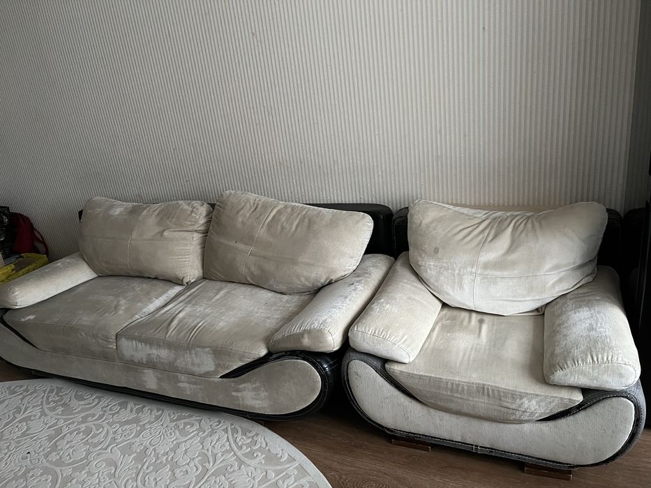 Диван, крісло, вживане, можливий торг