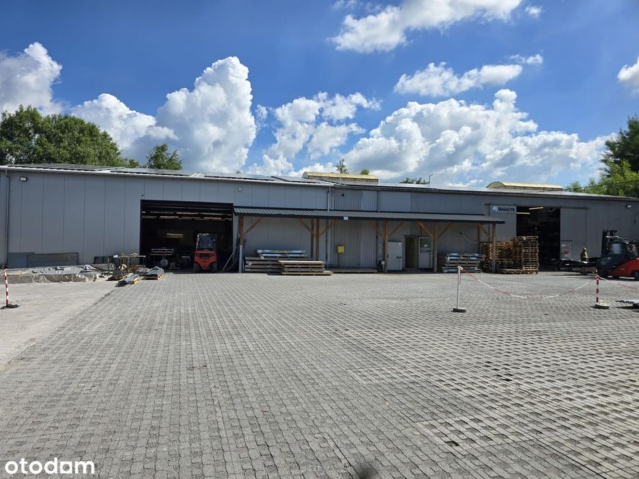 Nieruchomość z halami produkcyjno-magazynowymi + biura | 0,95 ha