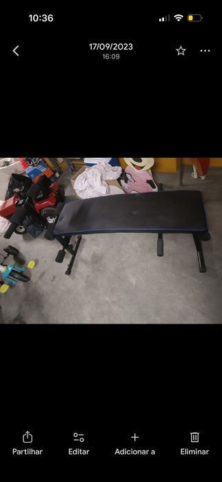 Banco em muito bom estado