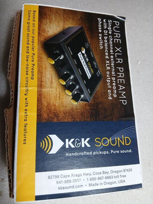 K&K Pure XLR Preamp
