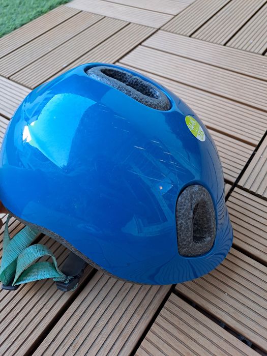 BTWIN Capacete Ciclismo Criança  2XS Azul