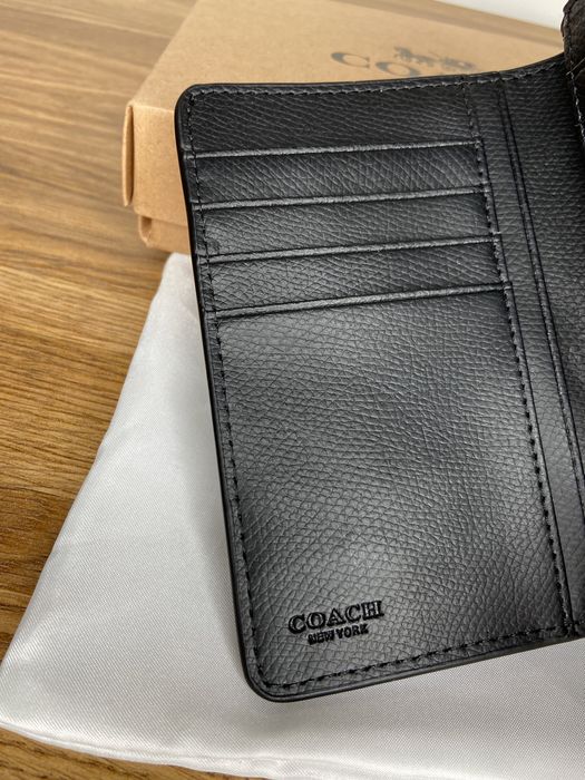 Portfel Coach, brązowy
