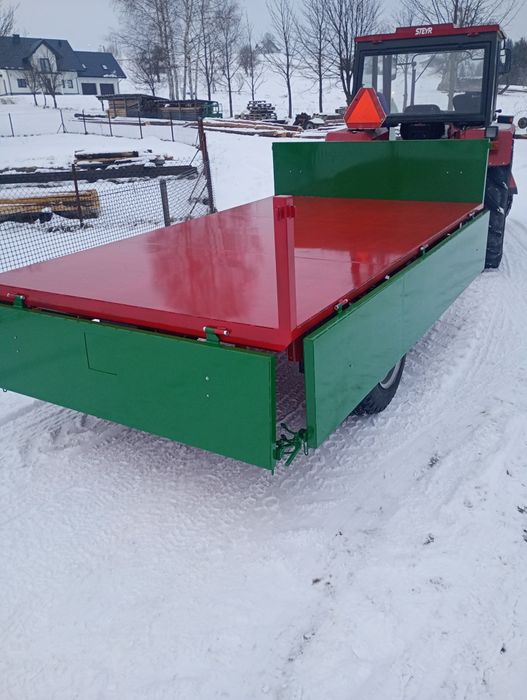 Przyczepa wywrotka kiper 3str. Ład ok 3.5t