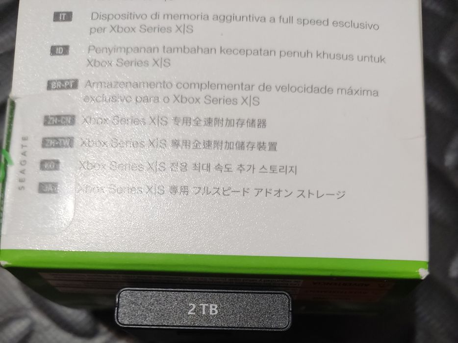 Cartão de expansão 2TB Xbox Series
