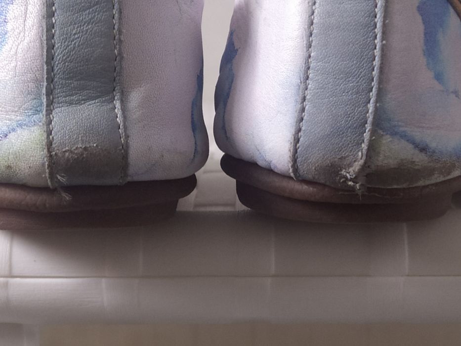 Skórzane półbuty damskie