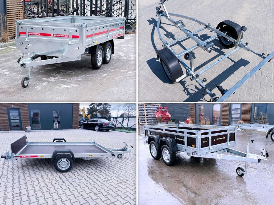 Przyczepka samochodowa - Przyczepa do samochodów osobowych DOSTAWA PL