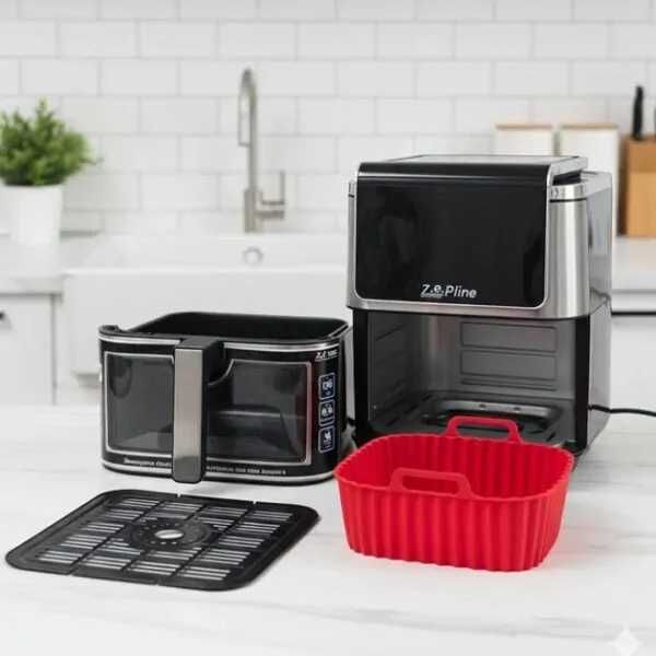 Аеро фритюрниця професійна аерогриль Zepline Аэрофритюрница с 2 тенами