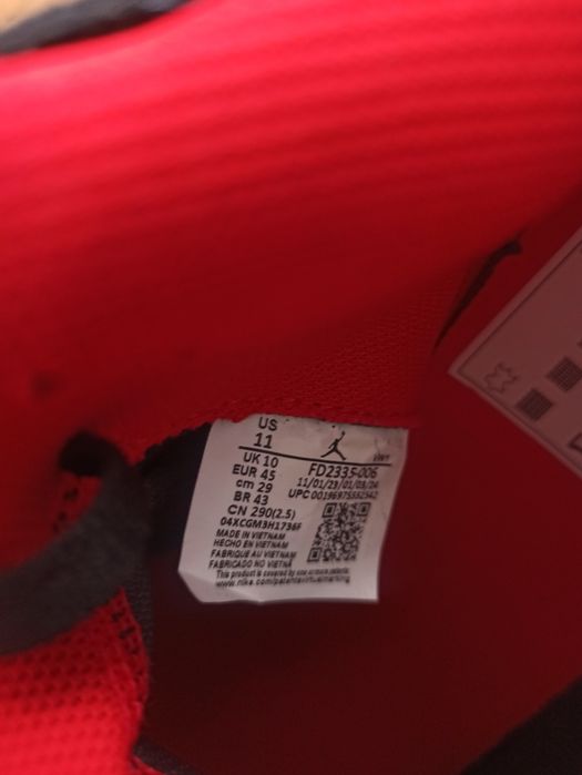 Buty meskie  do koszykówki Jordan One Take  5 Roz. 45