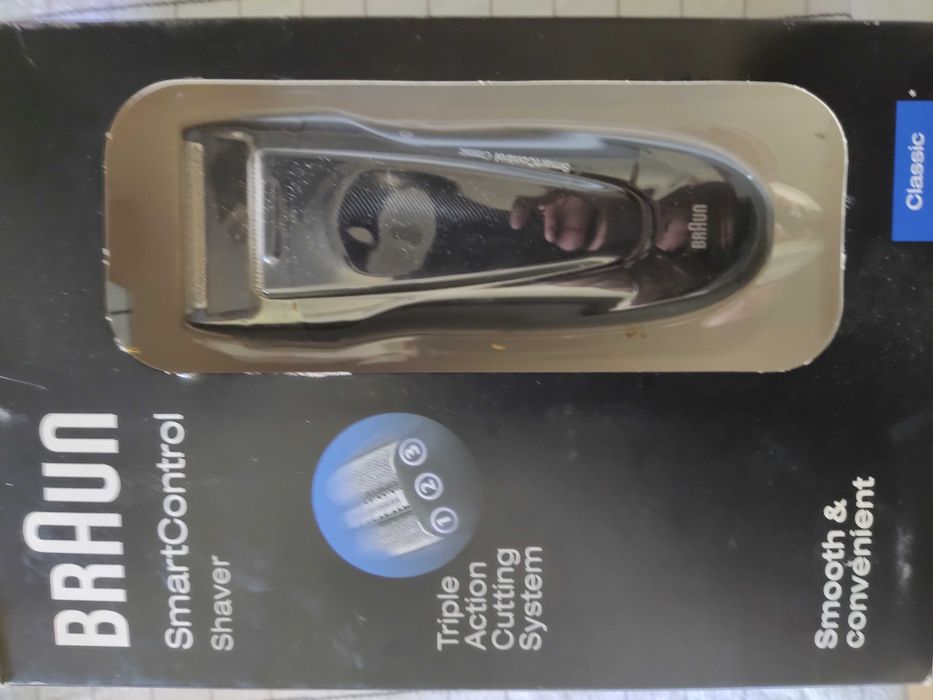 Máquina de barbear braun