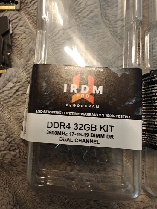 Goodram dd4 irdm 2x16gb 3600 dual - zarezerwowane