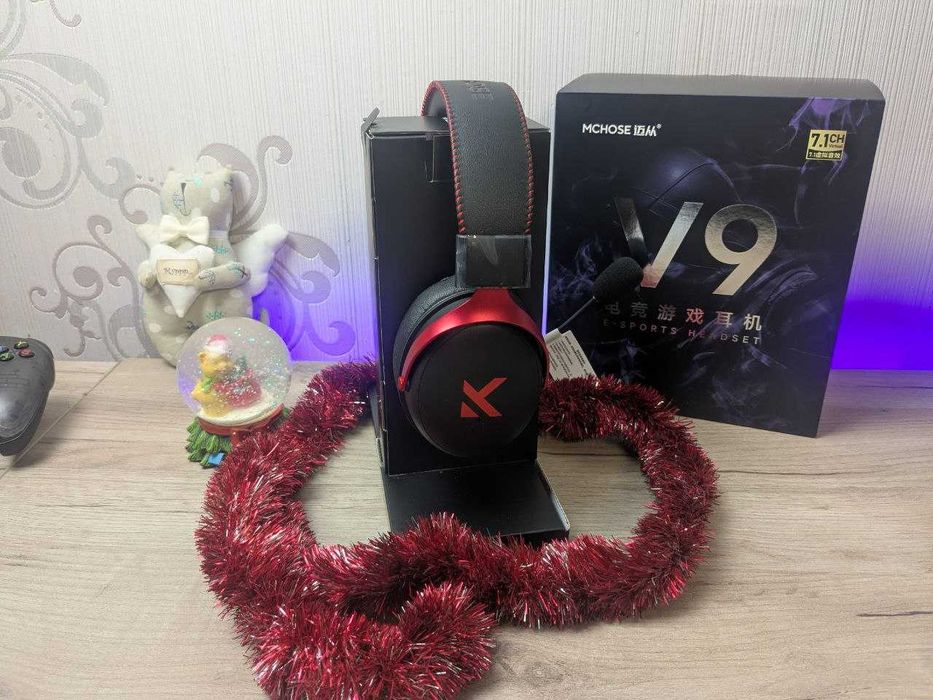 Нові MCHOSE V9 Pro навушники ігрові бездротові
