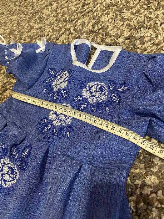 Вишиванка плаття 9-12 мес.