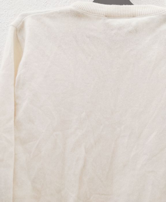 Camisola 80% lã branca