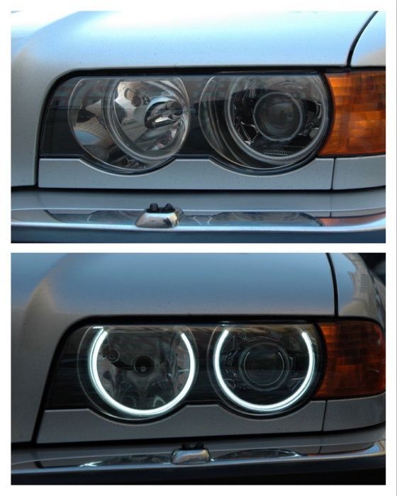 Ангельские глазки Angel eyes CCFL белый BMW E46 E36 E39 E38 Е53 БМВ