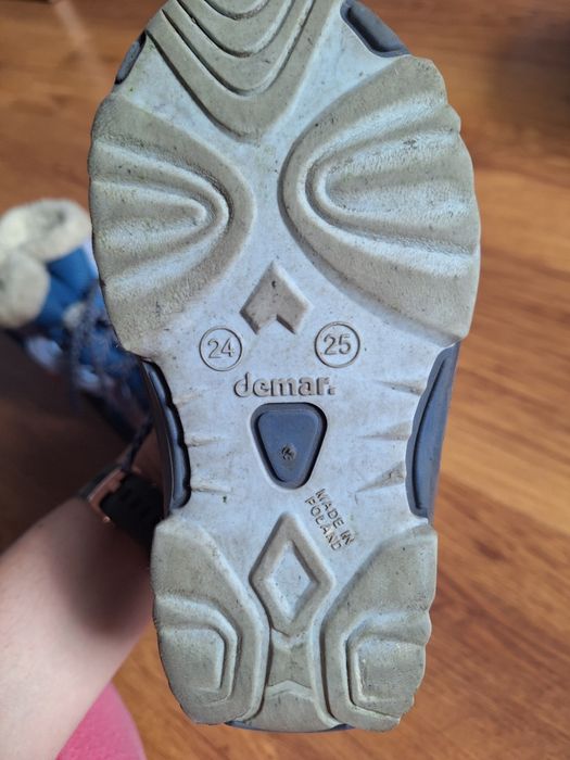 Buty zimowe zimowce śniegowce chlopiece Demar r 24 25