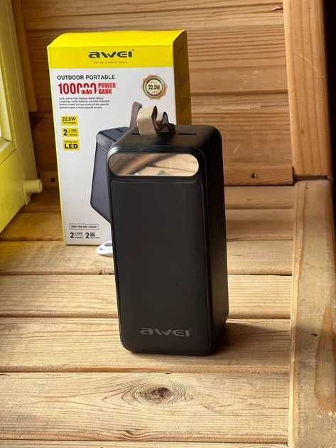 PowerBank 100000 mAh Павербанк потужний  акумулятор батарея 22.5вт