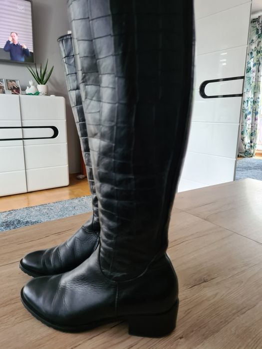 Kozaki skórzane Ryłko