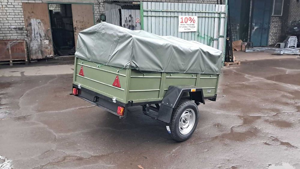 Підсилений причіп для авто.  Доставимо с гарантієй Є розстрочка