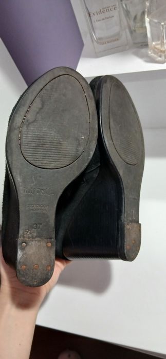 Сапоги на танкетке