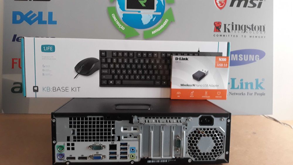 Pç HP 600G2-6ªG|i5.6500-3.2Ghz|16G|SSD256G+HDD500G|Wifi+BT|W11