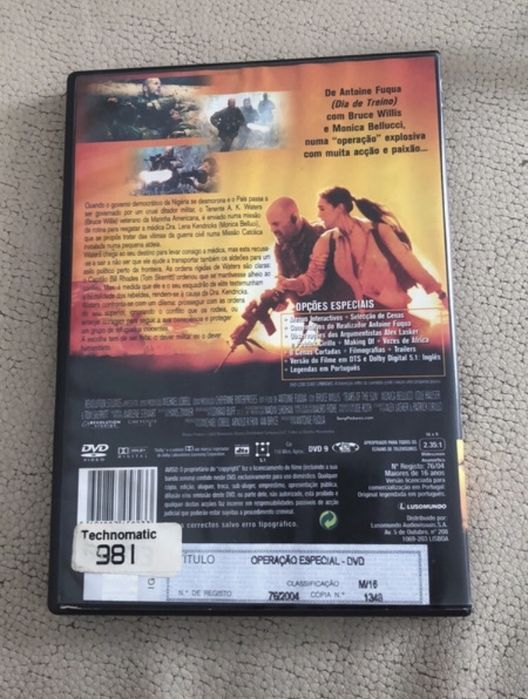 Dvd operacao especial bruce willis
