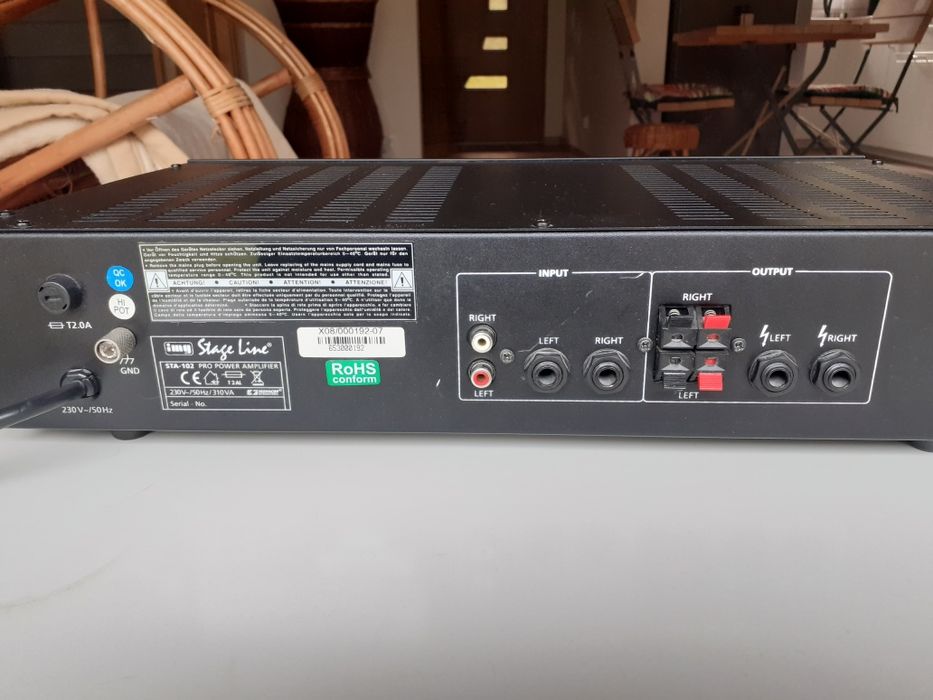 Img Stage Line sta-102 wzmacniacz  200W