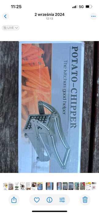 Krajalnica do warzyw i frytek