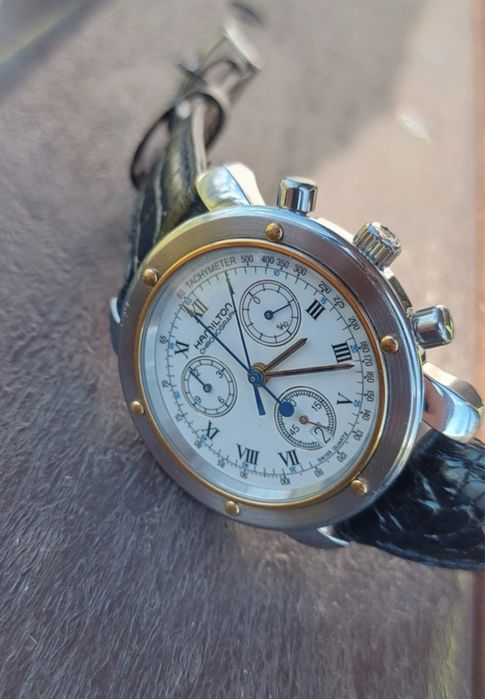 Relógio Hamilton Chronograph Vintage Anos 80-90