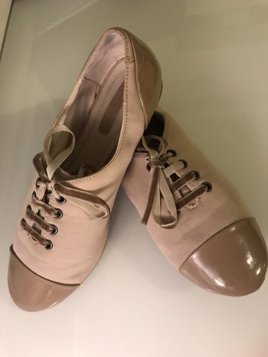 Buty beżowe Zara Trafaluc r.36