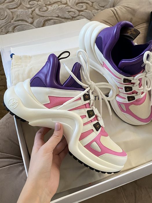 Кросівки жіночі зі шкіряними вставкамм