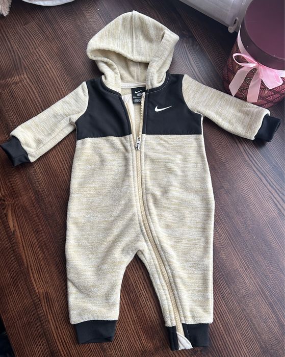 Флісовий теплий ромпер Найк