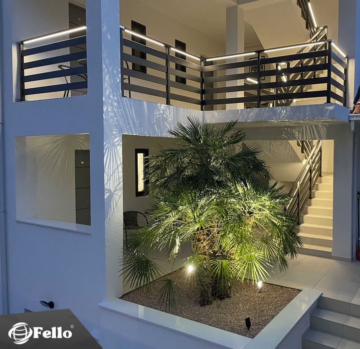 Balustrada balkonowa Classic aluminium taras balkon barierka schody