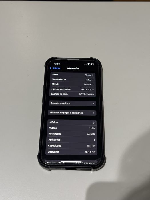 Iphone 14 128gb branco