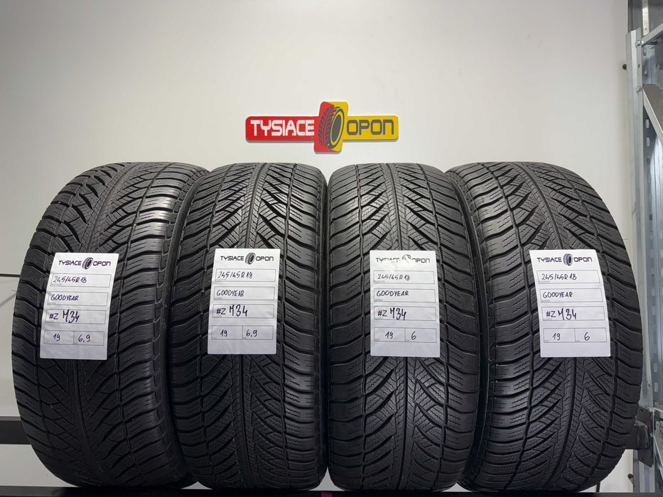 Opony Zimowe 245/45/18 GoodYear UltraGrip8 Komplet #Z734