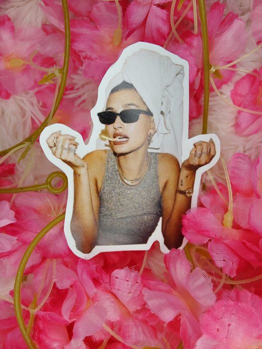 Hailey Bieber sticker