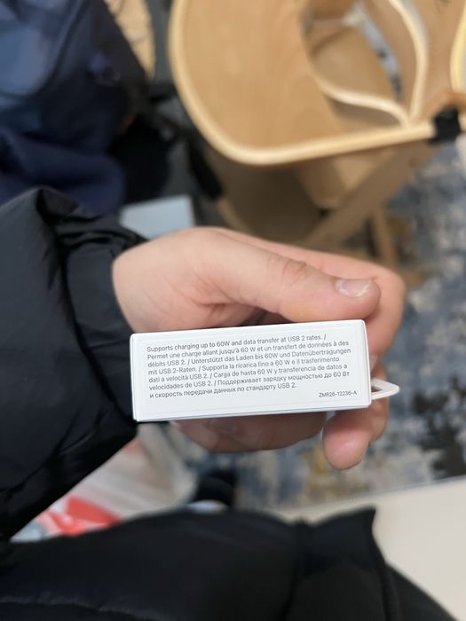 Vendo cabo Apple Iphone USB-C (1M) Original e Lacrado