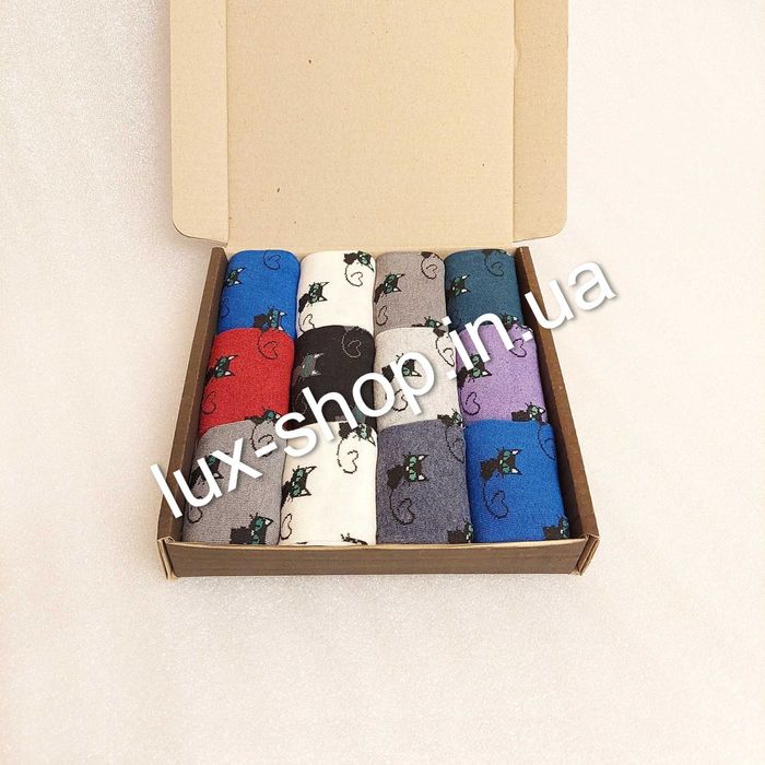 Жіночі шкарпетки (осінь, весна) набір 12 пар - якісні, житомирські