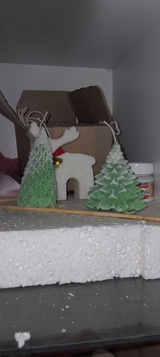 Свічка ялинка. Свеча елка.