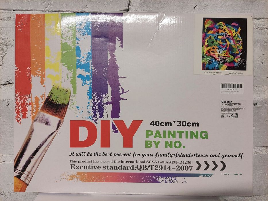 Malowanie po numerach DIY PAINTING BY NO.