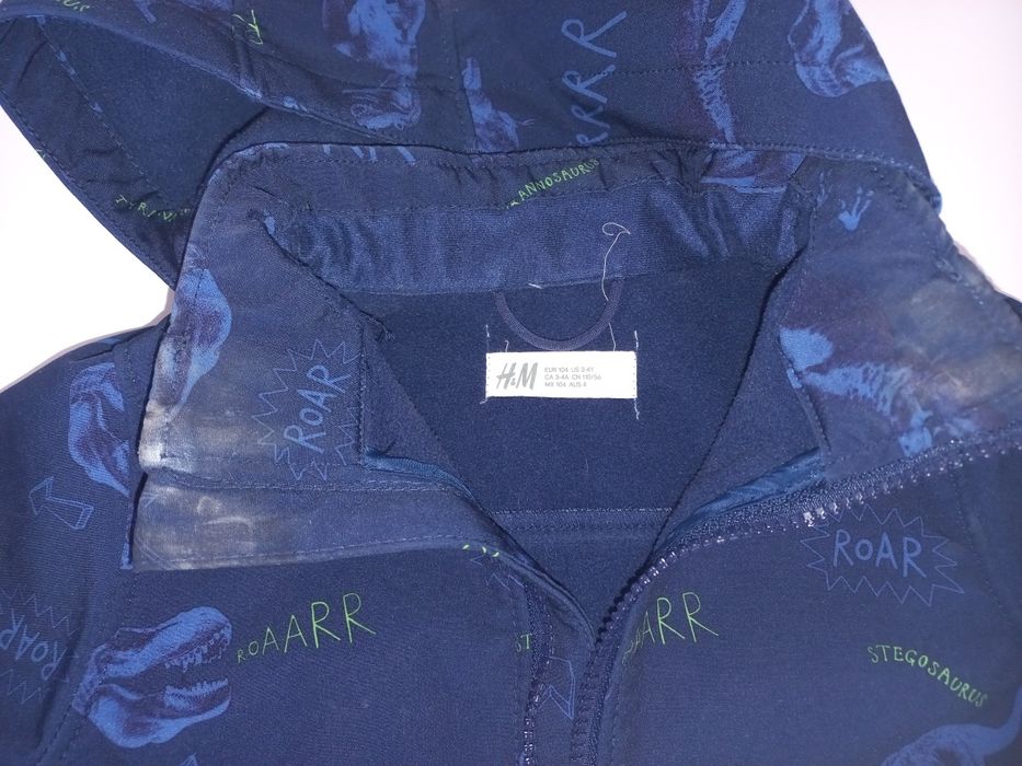 Kurtka softshell H&M 3-4l 104cm