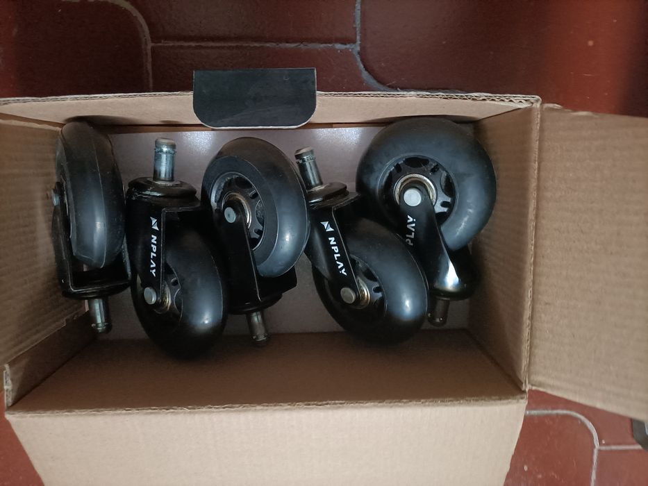 Pack 5 rodas n'play cadeira gaming