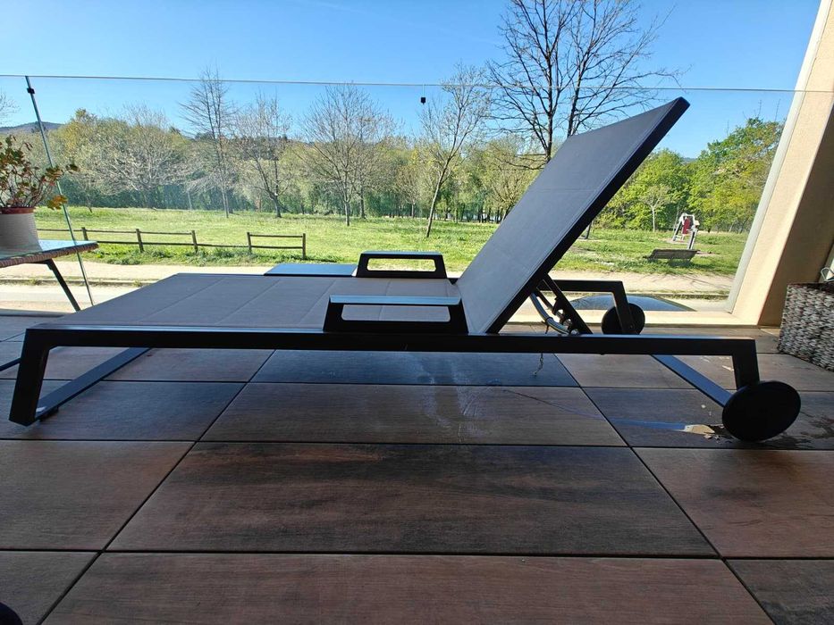 Cadeira de jardim reclinável (Preço rebaixado)