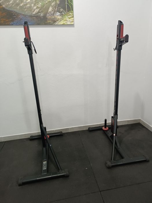 Suporte para barras de pesos