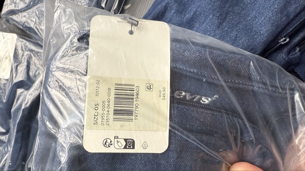 Сумка слінг месенджер Levis 100% ОРИГІНАЛ!