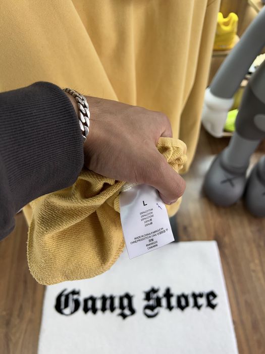 Худі FEAR OF GOD Essentials x NBA “Lakers” Yellow Grey