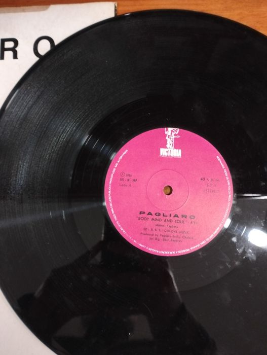 Disco de vinil Maxi Single Pagliaro