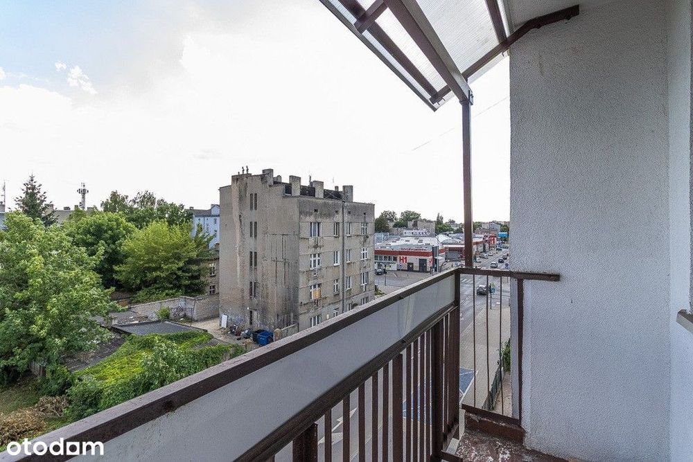 2 pokoje z balkonem na Bałutach – pod remont