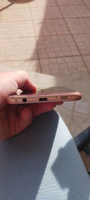Samsung Galaxy S7 Edge -Desbloqueado 32 GB rosa dourado- a funcionar