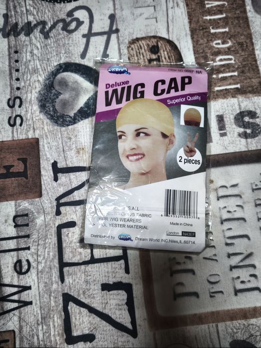 Peruca de cabelo humano preto 80cm