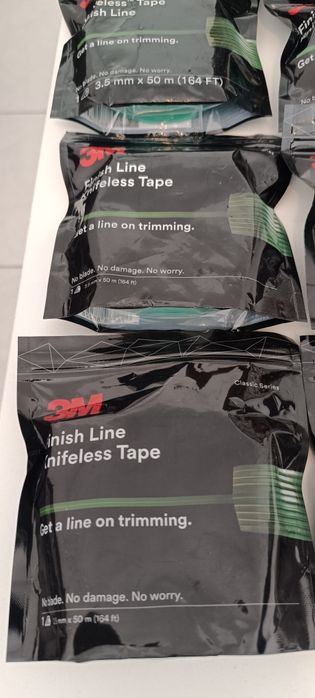 Lote 30x Fitas de Corte 3M Knifeless Finish Line - Novas e Lacradas